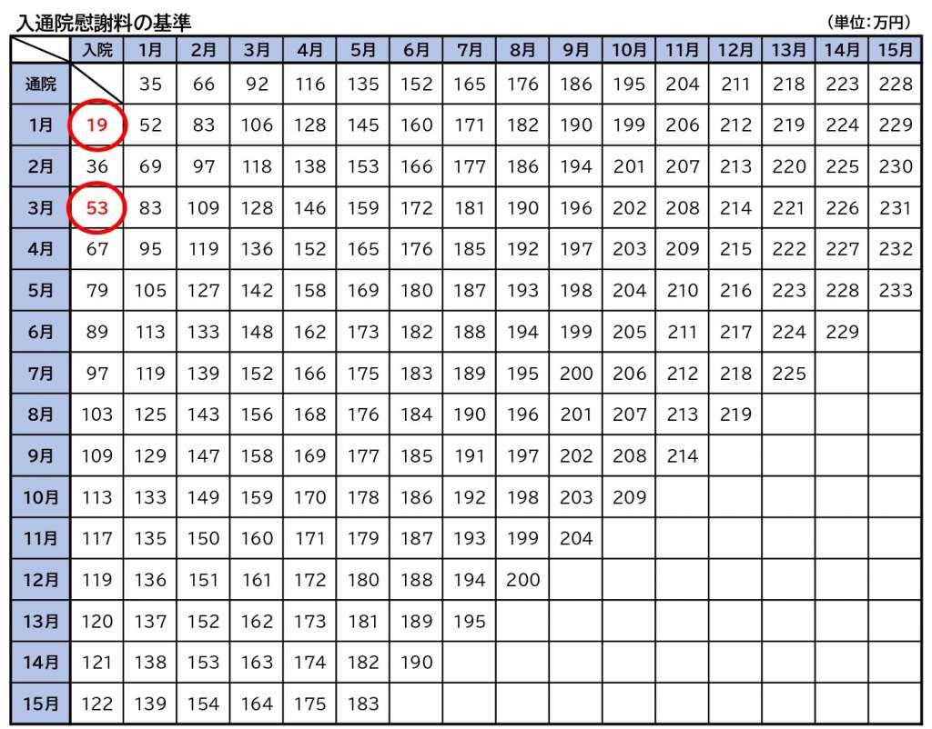 自転車 事故 軽い打撲 痛くない